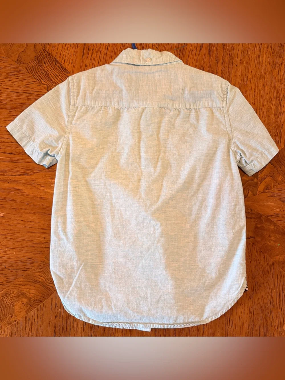 Denim & Flower Light Blue Button-Front Kids Sleep Sack